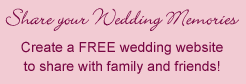FREE wedding website